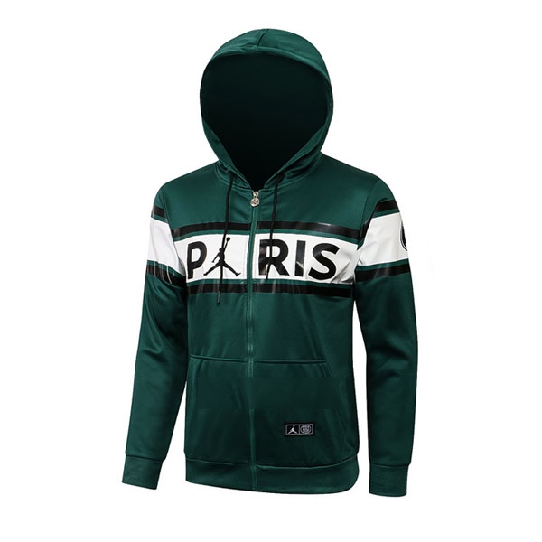 Chaqueta Con Capucha PSG 2021-2022 Verde